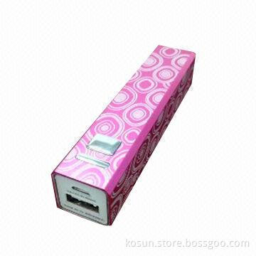 Power Bank with 2,200mAh Capacity